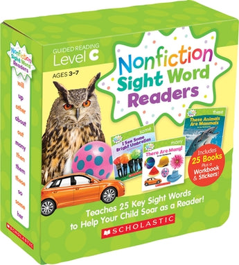 Nonfiction Sight Word Readers: Guided Reading Level C (Parent Pack): Teaches 25 Key Sight Words to Help Your Child Soar as a Reader! by Charlesworth, Liza